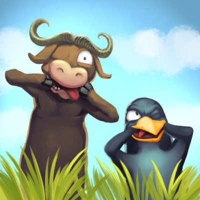 GNU/Tux par David Revoy